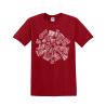 T-Shirt rouge - Sound System Vortex