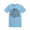 T-Shirt bleu clair - Sound System Vortex