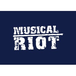 T-Shirt bleu marine - Musical Riot