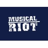 T-Shirt bleu marine - Musical Riot